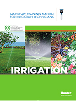 Training Manual for Irrigation Technicians
